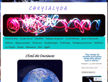 Tablet Screenshot of chrysalyda.com